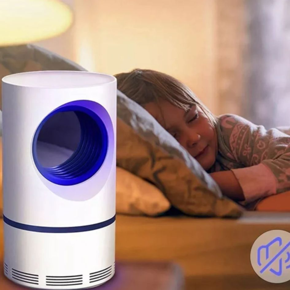 Trampa Lámpara Led Luz UV Mata Mosquitos