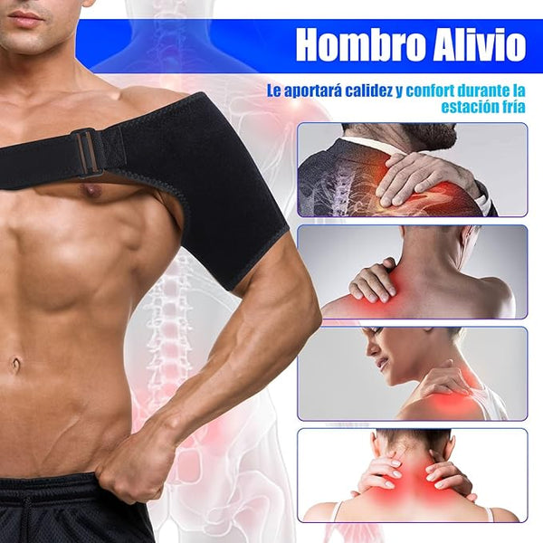 Hombrera Almohadilla Térmica Con Calefac
