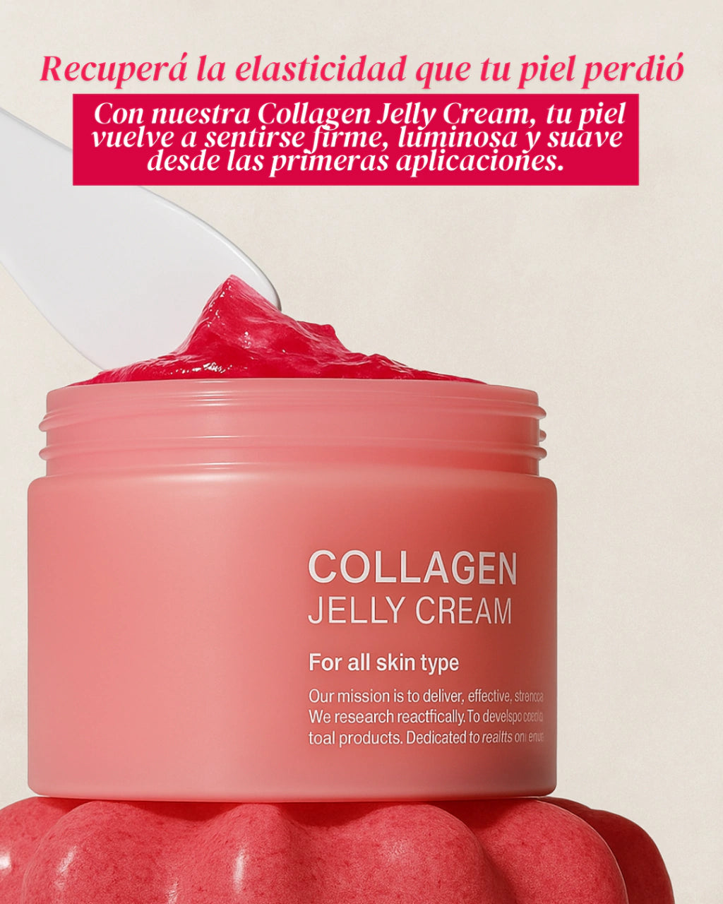 Crema de Gelatina de Colageno